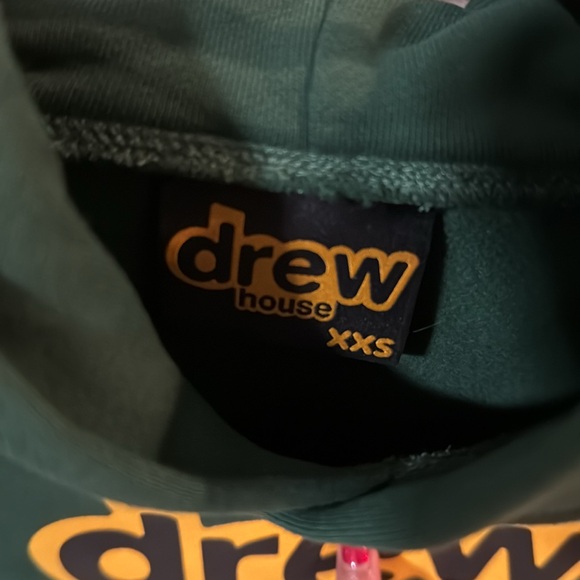 Drew House Dark Green Secret Hoodie, XXS - Picture 4 of 8